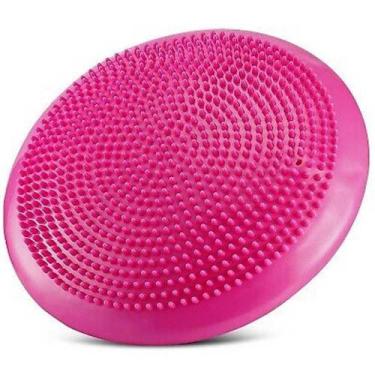 Imagem de Disco Equilíbrio inflável Balance Cushion 33cm com bomba Rosa 895-PK -