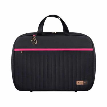 Imagem de Mala Maternidade Cores - Preto e Pink - Alce
