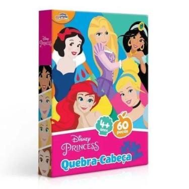 Imagem de Quebra-Cabeca Princess 60 Pecas 8006 Toyster, Única, Único