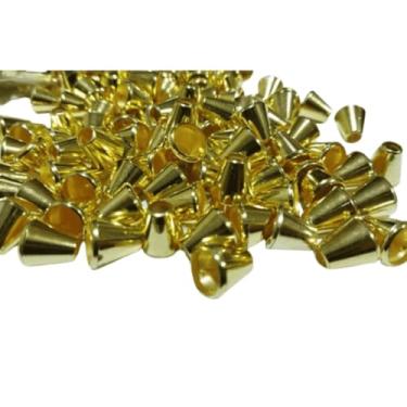 Imagem de Ponteira Sininho Decorativa para Biquíni, 1000 Unidades, Prata e Dourado (Dourado)