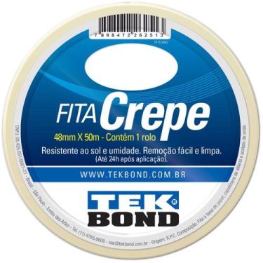Imagem de Fita Crepe ATB 48MM x 50MT - Tekbond 21111048500