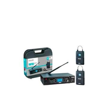 Imagem de Kit 2x Receptor Vokal MR5 B. Pack Sistema VMT50 In Ear