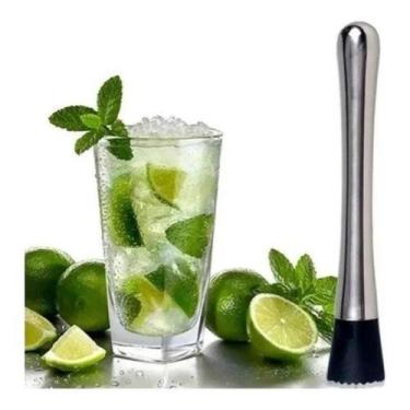 Imagem de Socador Caipirinha Inox Macerador Frutas Bartender Bar Drink - Wincy