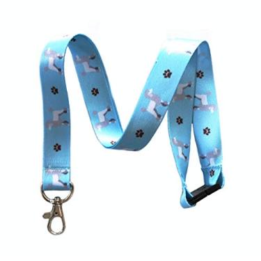 Imagem de Porta-chaves com estampa de raça de cachorro Poodle