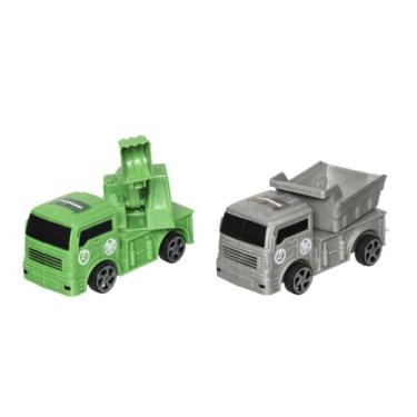 Imagem de Kit 2 Carros de Contrução Etitoys, Unica