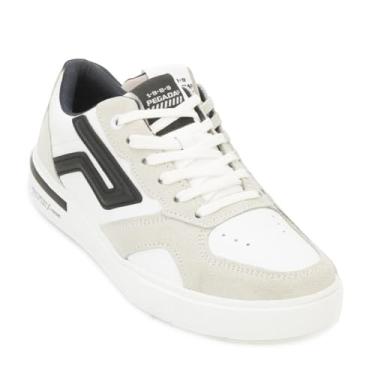 Imagem de Sapatenis Pegada Ref 111951-2 Branco/cinza/preto 041