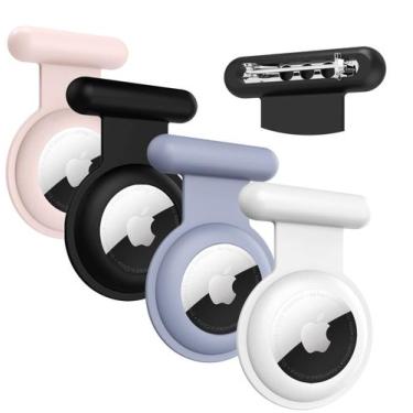 Imagem de Estojo rastreador GPS Airtag Holder AMOK Hidden, pacote com 4 unidades