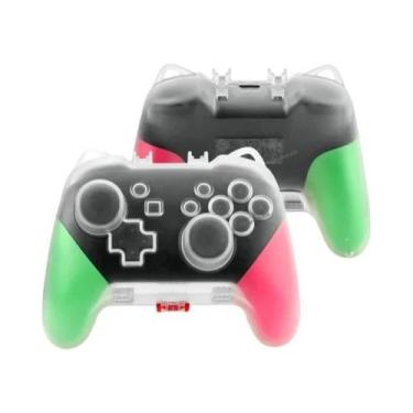 Imagem de Capa Transparente De Cristal Para Controle pro Do Nintendo Switch Com 