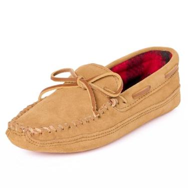 Imagem de Minnetonka Men's Double Bottom Fleece-Lined Slippers