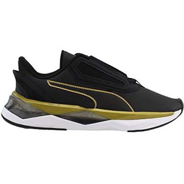 Imagem de PUMA Tênis feminino Lqdcell Shatter, Preto/time dourado, 6.5