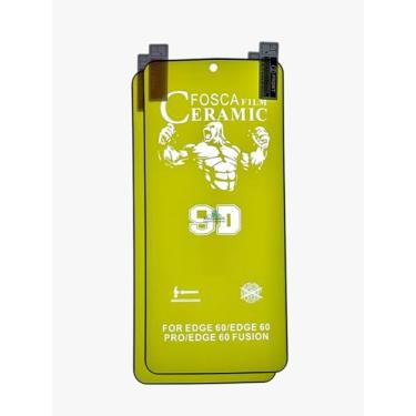 Imagem de Compatível com Moto Edge 60 Fusion - 2 Películas Fosca de Ceramica 9d Protecao de Tela anti-riscos queda choque Full Cover