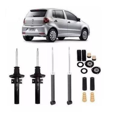 Imagem de 4 Amortecedor+ Kit Suspensão Fox 2012