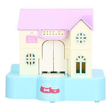 Imagem de Banco de Dinheiro infantil: Caixa de Economia de Dinheiro para Casinha, Brinquedo Automático para Engolir Moedas Com Efeitos Musicais Leves (Cachorro Azul da Sorte)