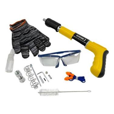 Imagem de Pistola Finca Pino Fixação Ação Direta Ferramenta Manual - Bomvink