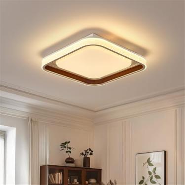 Imagem de Simplicidade Moderna Quarto Lâmpada De Teto LED Moda Arte Sala De Estar Estudo De Restaurante Quarto Infantil Corredor Varanda Luz (3848 50 * 50cm)