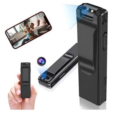 Imagem de Câmera Espiã Portátil Full HD 1080P com Microfone Embutido - VLPECOM