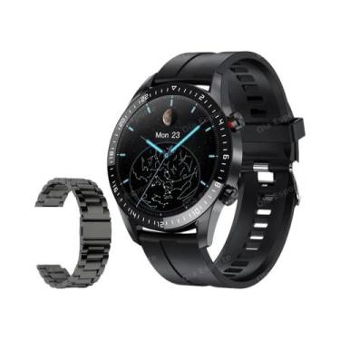 Imagem de Relógio Inteligente ECG 4 pro Para Homens E Mulheres Monitor De Frequê