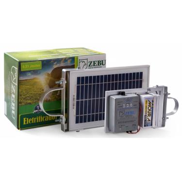Imagem de Bi Eletrificador Solar Bateria Integrada Zebu Zs20 20Km Choque Cerca Eletrica