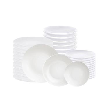 Imagem de Jogo de Pratos Porcelana Branca Tramontina - 36 Peças