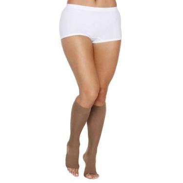 Imagem de Meia de Compressão Kendall 3/4 15-20mmHg sem ponteira 1871 Chocolate -