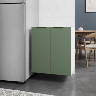 Imagem de Balcão Suspenso 2 Portas 60cm sem Tampo Ipanema CabeCasa MadeiraOrigin