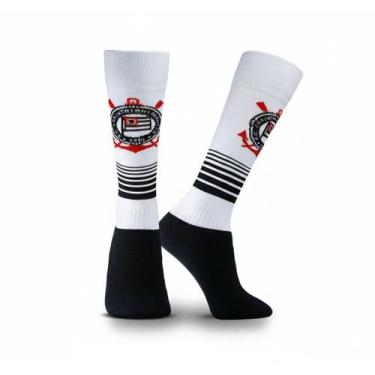 Imagem de Meião Corinthians Timão Futebol Salão Campo Infantil Juvenil - Rikam, 