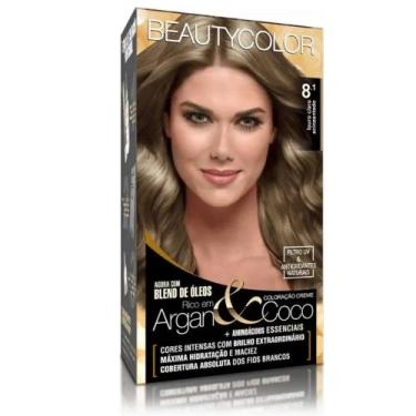 Imagem de Coloração 8.1 Loiro Claro Acinzentado Beauty Color - Beautycolor