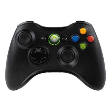 Imagem de Controle Video Game Xbox 360 Sem Fio Wireless Slim Joystick