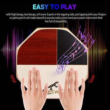 Imagem de Mingzhe Gecko SD6 Cajon Drum Percussion Instrument Com Bolsa de Transporte para Camping de Viagens