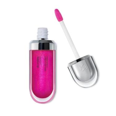 Imagem de Gloss 3D Hydra Lipgloss Kiko Milano Cor 23 Magenta