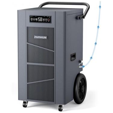 Imagem de Desumidificador Comercial de 151 litros com Bomba, Ideal para Ambientes Industriais, 24H Timer, Espaços Grandes de 213 m2