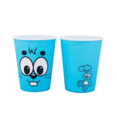 Imagem de Jogo 2 Copos Plástico Sansão Azul 400Ml - Turma Da Mônica