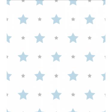 Imagem de Papel de Parede Treboli Estrelas Azuis 5841 - Rolo: 10m x 0,53m