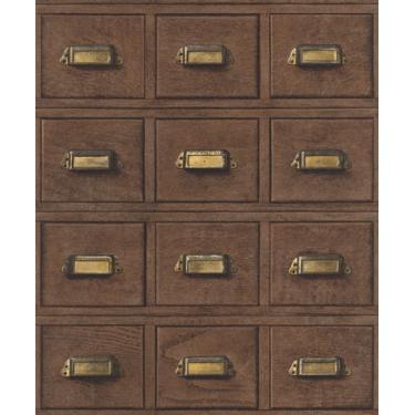 Imagem de Papel de Parede Cosmopolitan Arquivo Retrô - Rolo: 10m x 0,53m