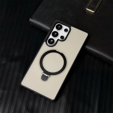 Imagem de HJZSZX Capa protetora para Galaxy S23 FE com suporte magnético e anel protetor (para Galaxy S23 FE/1)