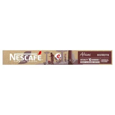 Imagem de Café em Cápsula Nescafé Farmers Origins Africas Compatível com Máquina Nespresso 10 Cápsulas 44g