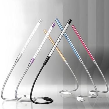 Imagem de Lâmpada De Leitura USB LED Com 10 LEDs, Luz Flexível Para Notebook, La