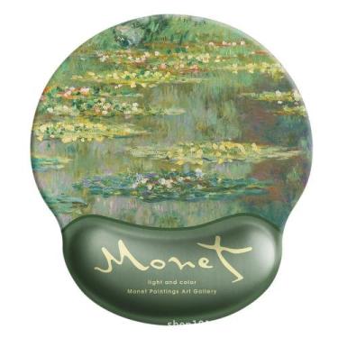 Imagem de Mouse pad com suporte de pulso Memory Foam 23x25cm - yiweisai