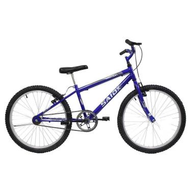 Imagem de Bicicleta Aro 24 Masculina Mono Sem Marcha Saidx Azul