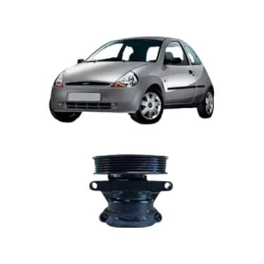 Imagem de DHB Bomba de Direção Hidráulica para Ford Ka 1.0/1.6, Mecânico, 2002-2013, Fabricado no Brasil, 25x20x15cm