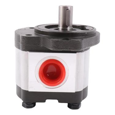 Imagem de YUXSOUQ Bomba de engrenagem hidráulica 1-6 GPM 3/10.2 cm eixo chave SAE A-2 parafusos CCW flange de ferro fundido substitui CI34K-A02-038L