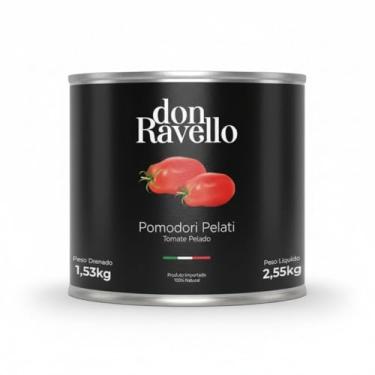Imagem de Molho De Tomate Pelado Pomodori Pelati Don Ravello 2,55Kg