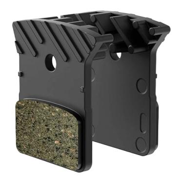 Imagem de harayaa Pastilhas de freio para bicicleta, pastilhas de freio para reparo de freios, pastilha semimetálica de resina cerâmica, estilhaços e pino de aço