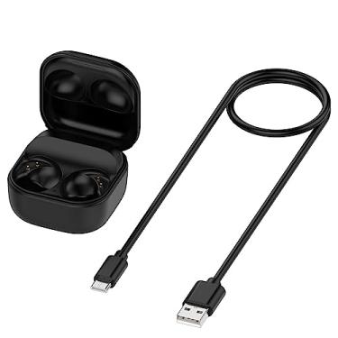 Imagem de Capa de carregamento compatível com fones de ouvido Samsung Galaxy Buds2 Pro SM-R510, sem fio, Bluetooth, caixa de substituição
