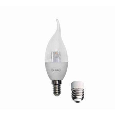 Imagem de Lâmpada G-light Chama Vela Led C35 4w 6500k Autovolt