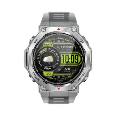 Imagem de Relógio Inteligente GPS À Prova d'Água 5 ATM, Smartwatch Militar De Du