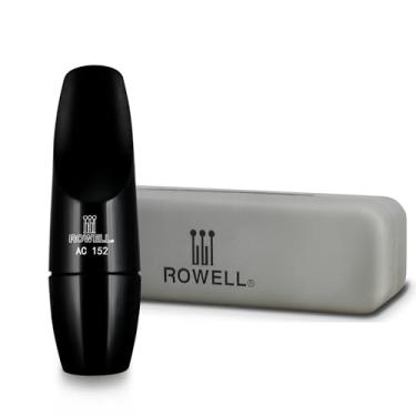 Imagem de ROWELL Bocal clássico de saxofone alto profissional para saxofone profissional, boquilha de banda de concerto em tom suave para iniciantes, estudantes e profissionais, ideal para música clássica