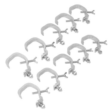 Imagem de TOPINCN Braçadeira de Luz de Palco, Braçadeiras de Treliça, Braçadeira de Luz de Dj, Suporte de Liga de Alumínio, Adequado para 30-52mm od Pipefor Equipamentos de Iluminação de Palco