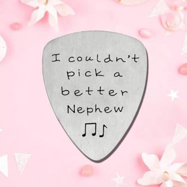Imagem de Presente sobrinho sobrinho de tia tio amantes de guitarra presentes de tia I Couldn't Pick A Better Nephew Niece palhetas de guitarra