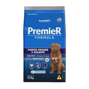 Imagem de Ração Premier Fórmula para Cães Adultos Raças Grandes Frango 15kg - PR